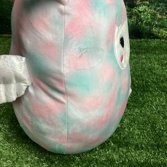 Squishmallow Large 16" Winona Rainbow Llama Unicorn Pegasus Stuffed Plush - Picture 9 of 14